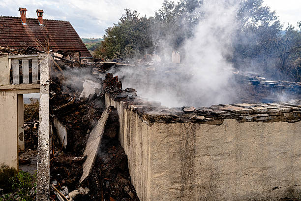Professional Fire Damage Removal technician working in Watertown, MN
